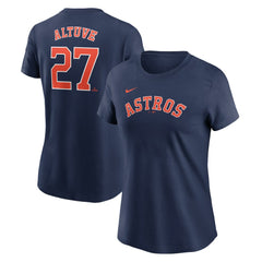 Jose Altuve Houston Astros Nike Women's Cooperstown Collection Fuse Name & Number T-Shirt discount