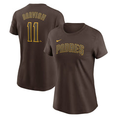 Yu Darvish San Diego Padres Nike Women's Cooperstown Collection Fuse Name & Number T-Shirt Clearance