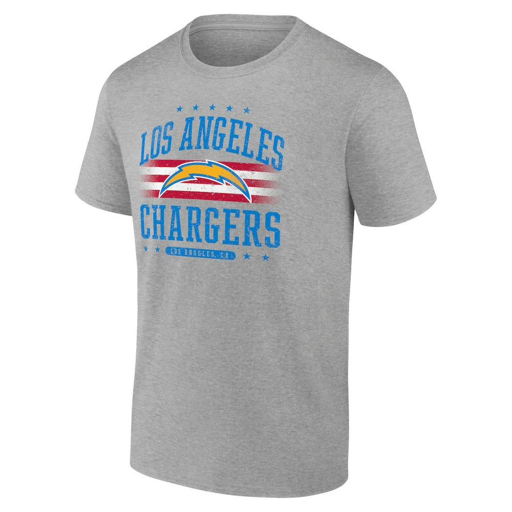 Los Angeles Chargers Americana T-Shirt Gray - Fanatics