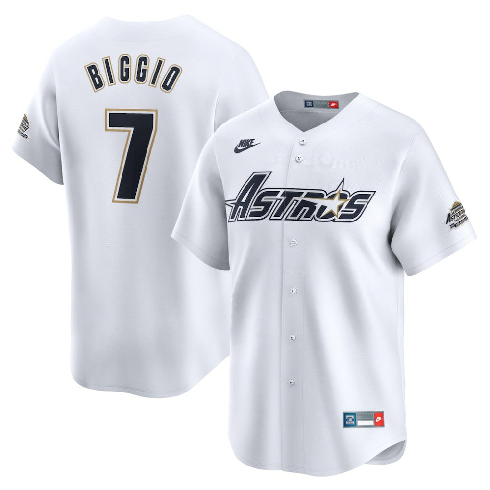 Craig Biggio Houston Astros Nike Throwback Cooperstown Collection Limited Jersey discount