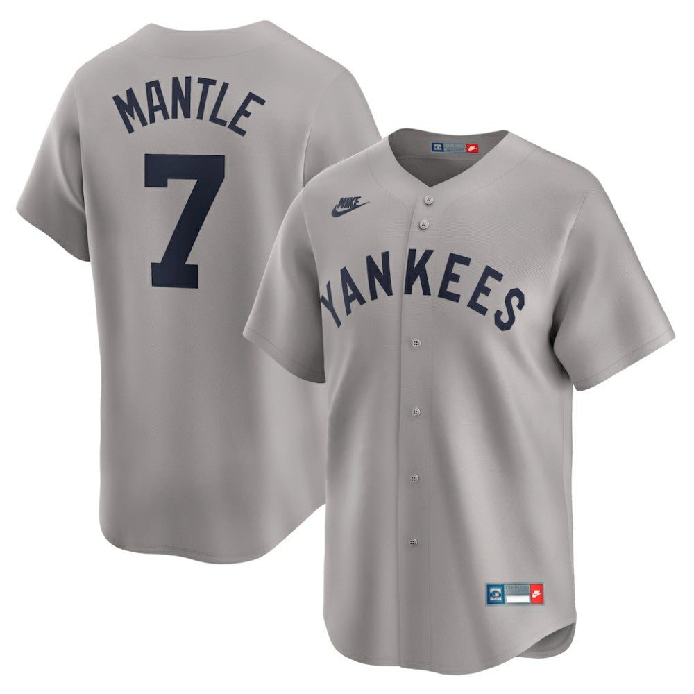 Mickey Mantle New York Yankees Nike Throwback Cooperstown Collection Limited Jersey Clearance