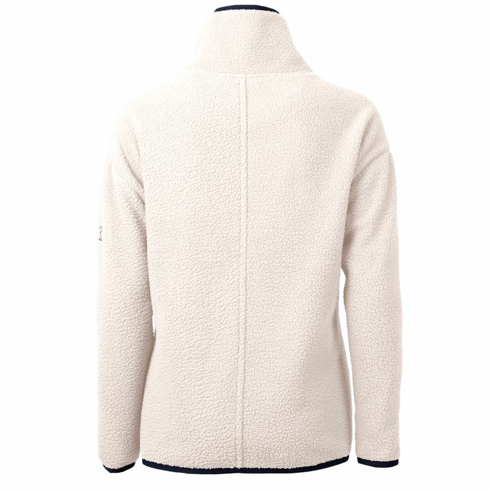 Kansas City Royals Cutter & Buck Women's City Connect Cascade Eco Sherpa Fleece Half-Zip Pullover Jacket for sale