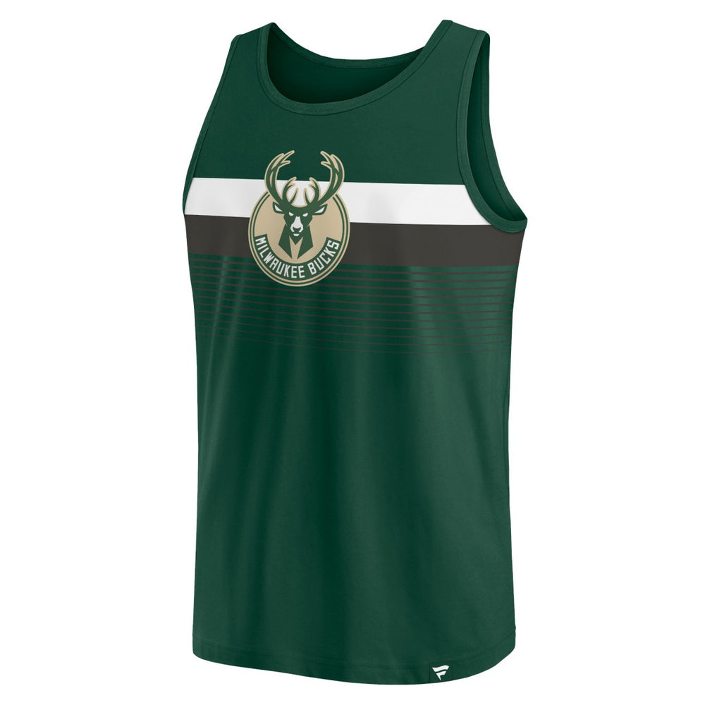 Fanatics - Milwaukee Bucks Wild Game Tank Top - Hunter Green