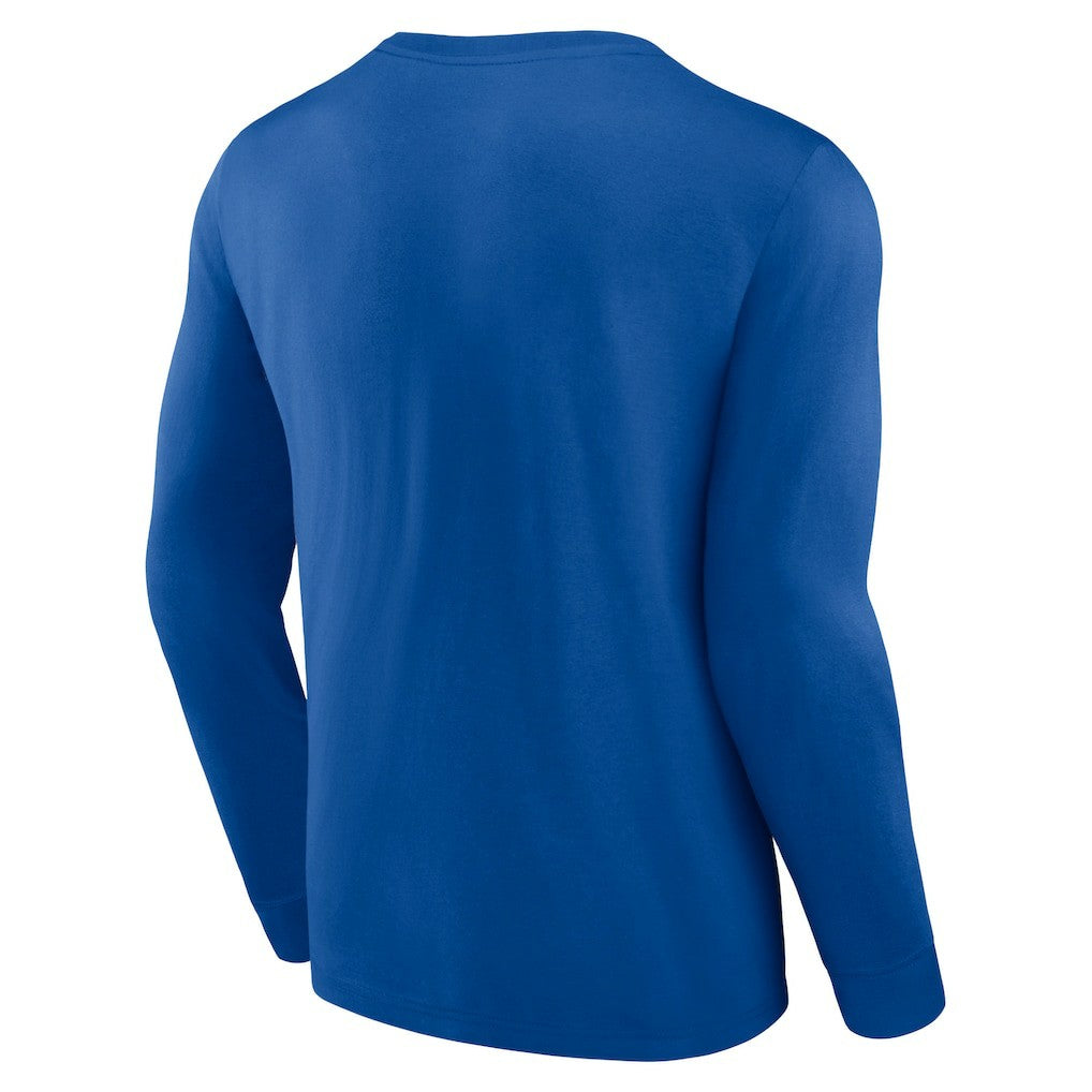 Fanatics - Philadelphia 76ers Baseline Long Sleeve T-Shirt - Royal