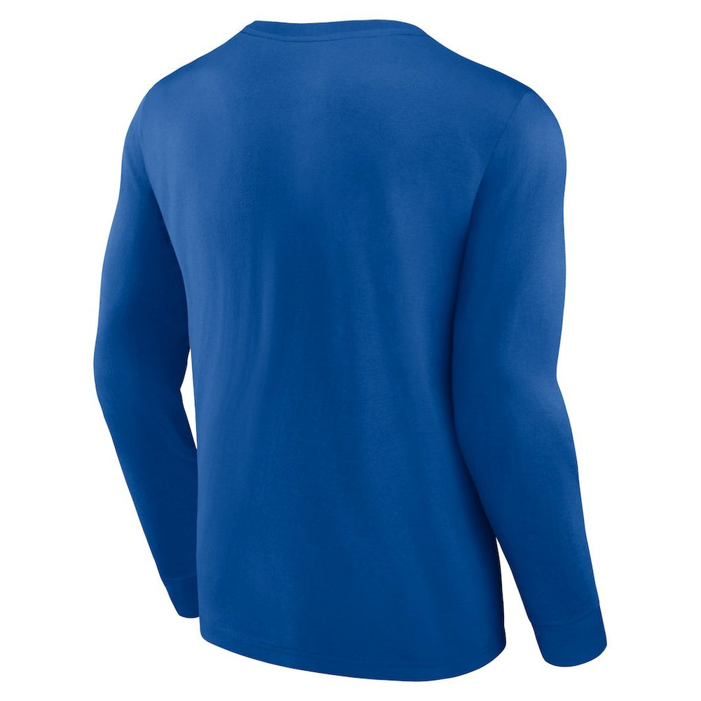 Fanatics - Philadelphia 76ers Baseline Long Sleeve T-Shirt - Royal