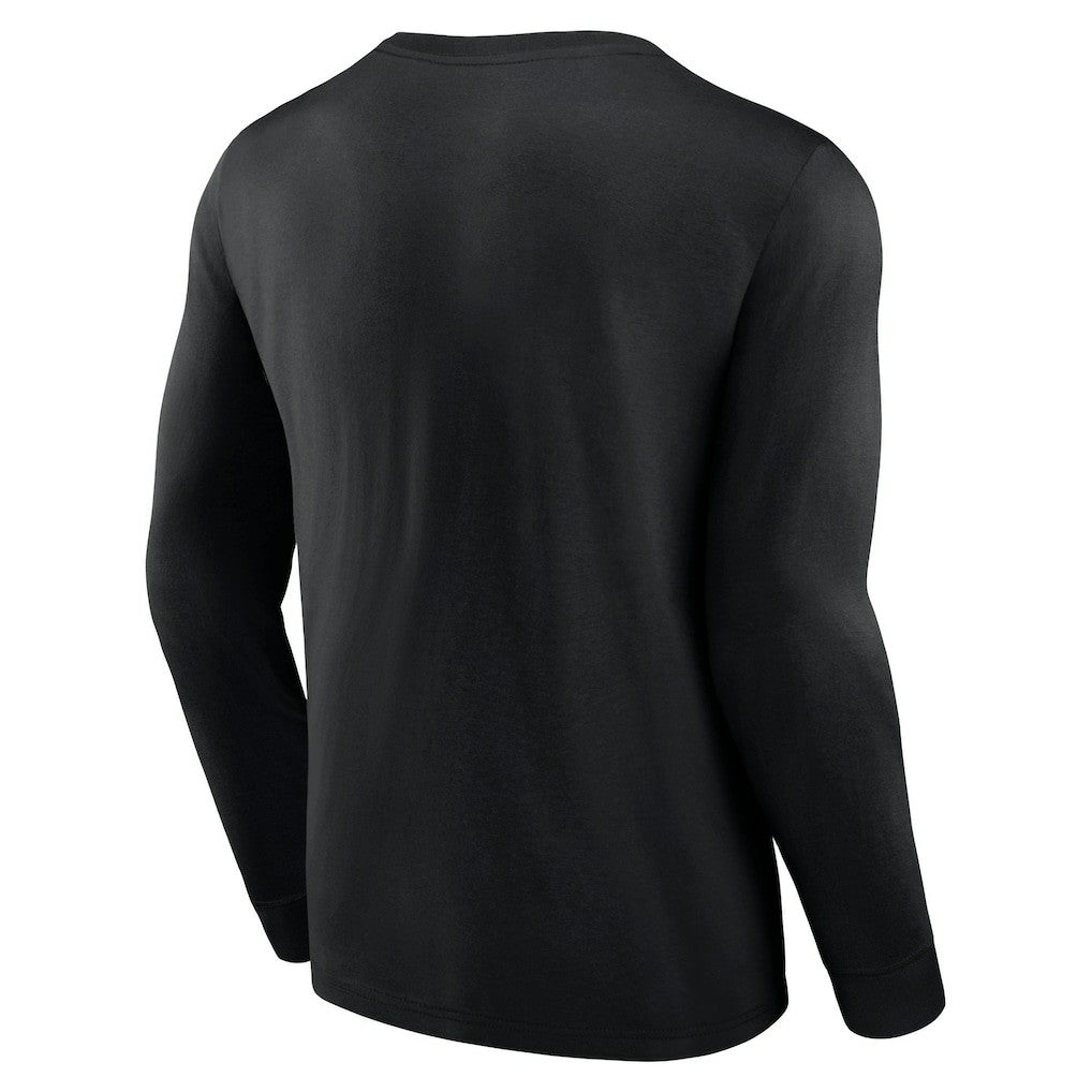 Fanatics - Brooklyn Nets Baseline Long Sleeve T-Shirt - Black