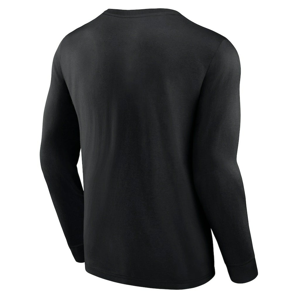 Fanatics - Brooklyn Nets Baseline Long Sleeve T-Shirt - Black