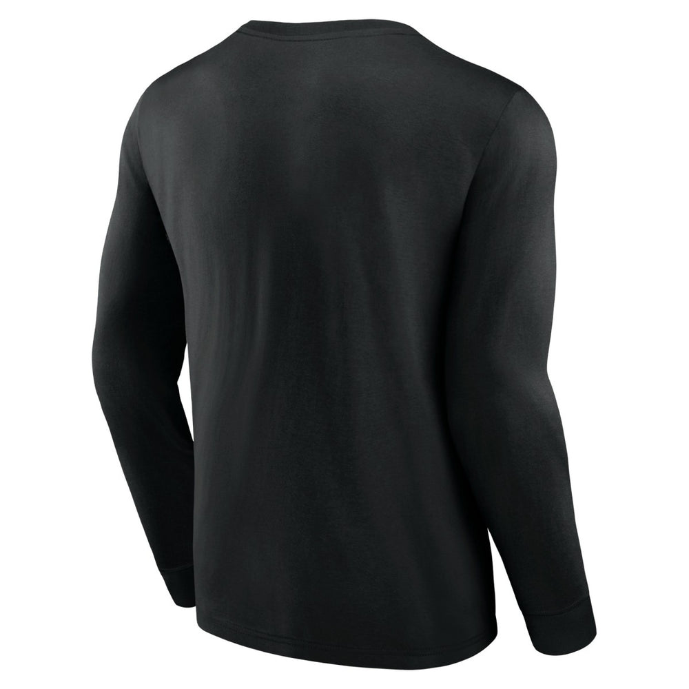 Fanatics - Toronto Raptors Baseline Long Sleeve T-Shirt - Black