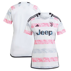Adidas Juventus Women's 2023/24 Away Replica Jerseys - White