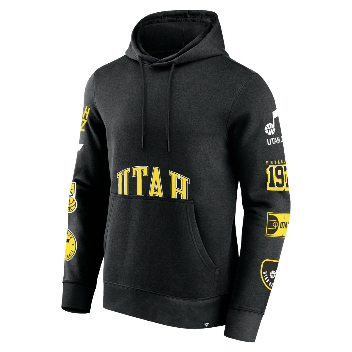 Fanatics - Utah Jazz Home Court Pullover Hoodie - Black