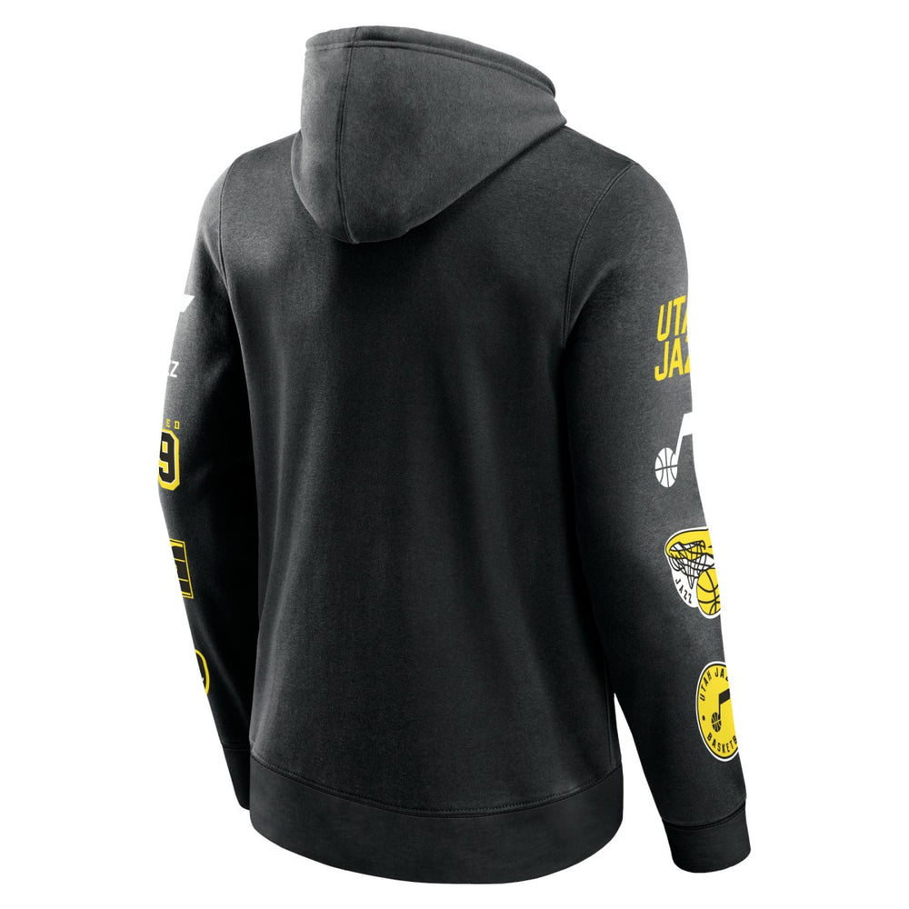 Fanatics - Utah Jazz Home Court Pullover Hoodie - Black