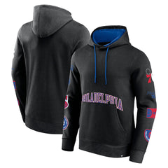 Fanatics - Philadelphia 76ers Home Court Pullover Hoodie - Black