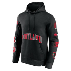 Fanatics - Portland Trail Blazers Home Court Pullover Hoodie - Black
