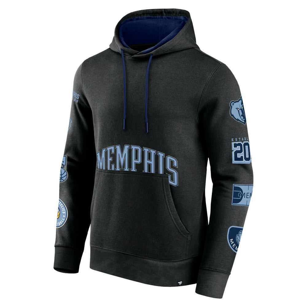 Fanatics - Memphis Grizzlies Home Court Pullover Hoodie - Black