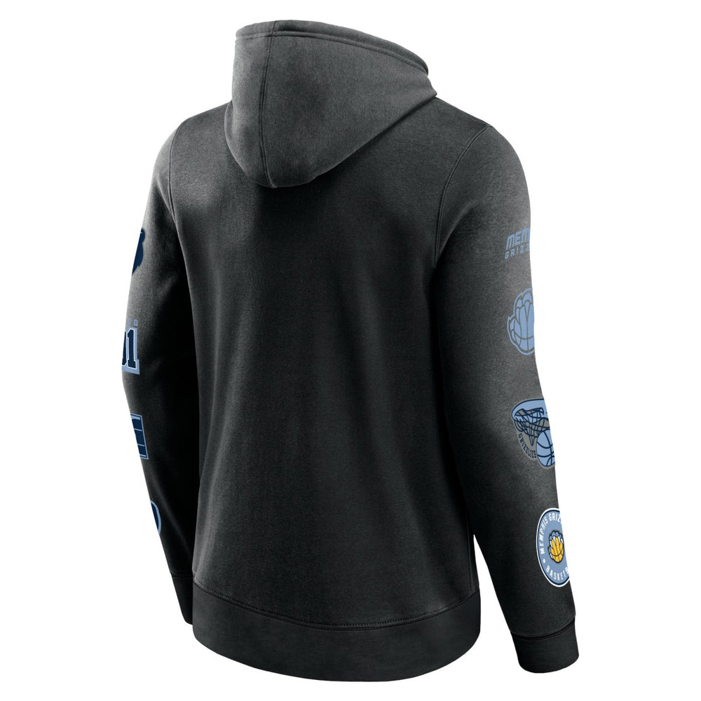 Fanatics - Memphis Grizzlies Home Court Pullover Hoodie - Black