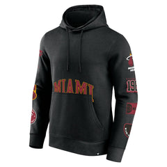 Fanatics - Miami Heat Home Court Pullover Hoodie - Black
