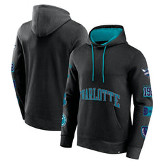 Fanatics - Charlotte Hornets Home Court Pullover Hoodie - Black