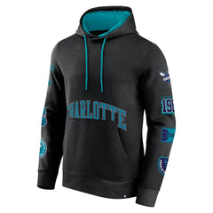 Fanatics - Charlotte Hornets Home Court Pullover Hoodie - Black