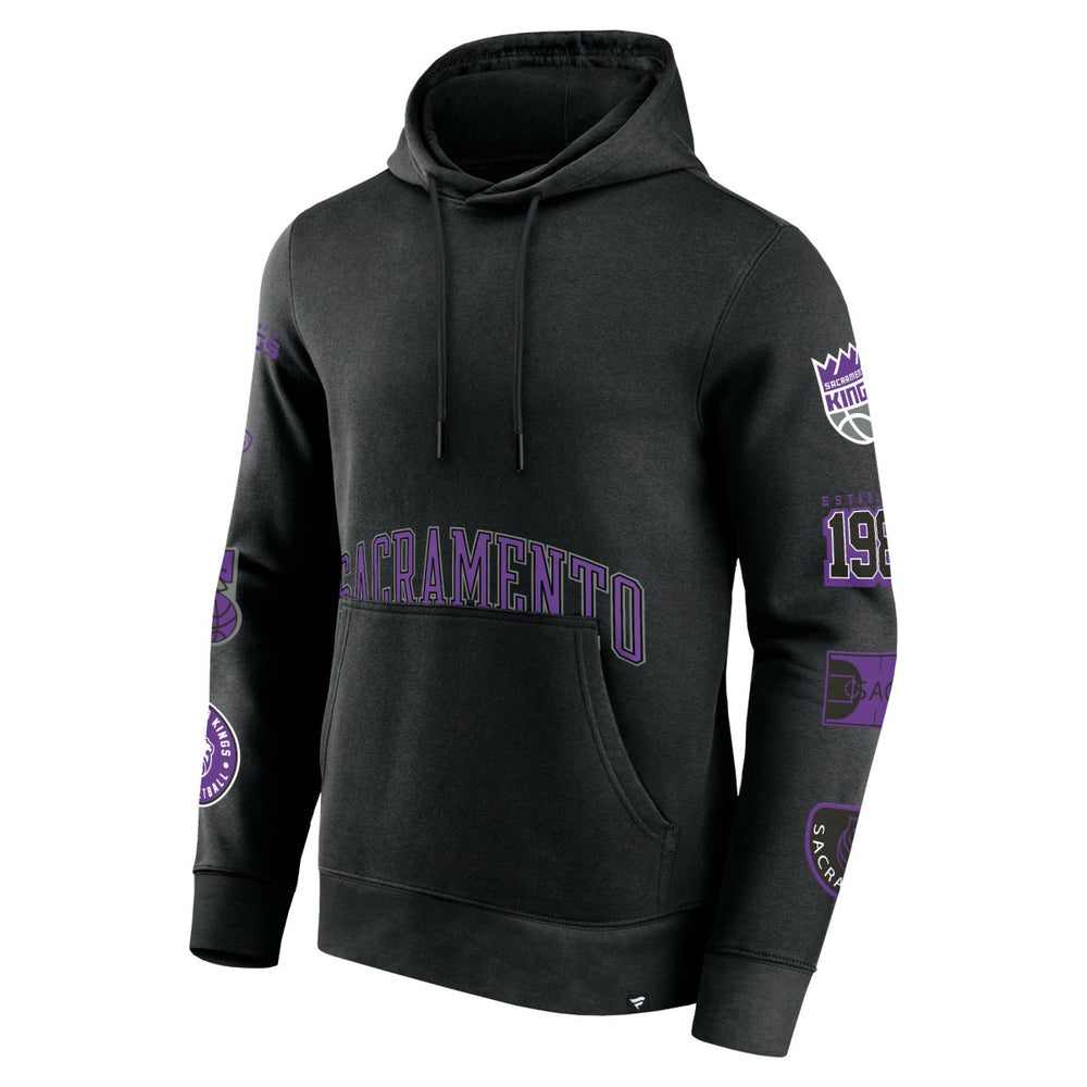 Fanatics - Sacramento Kings Home Court Pullover Hoodie - Black