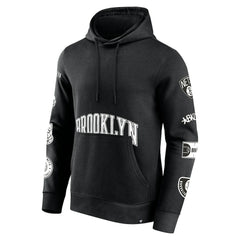 Fanatics - Brooklyn Nets Home Court Pullover Hoodie - Black