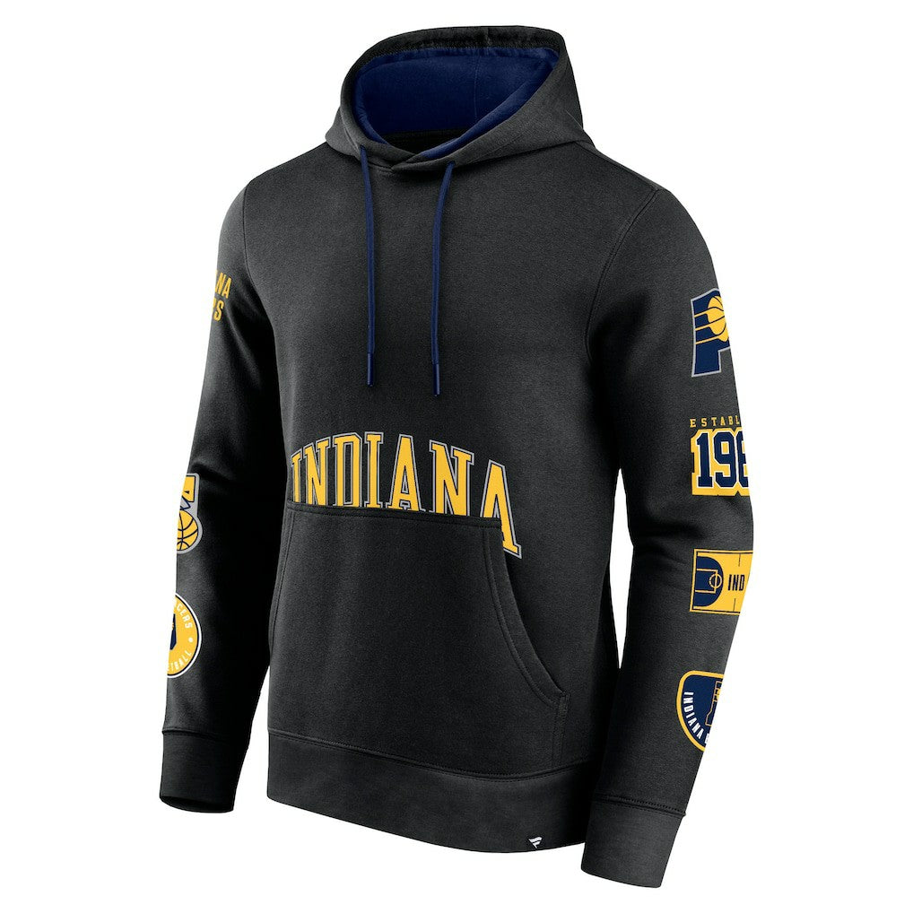 Fanatics - Indiana Pacers Home Court Pullover Hoodie - Black