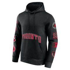 Fanatics - Toronto Raptors Home Court Pullover Hoodie - Black