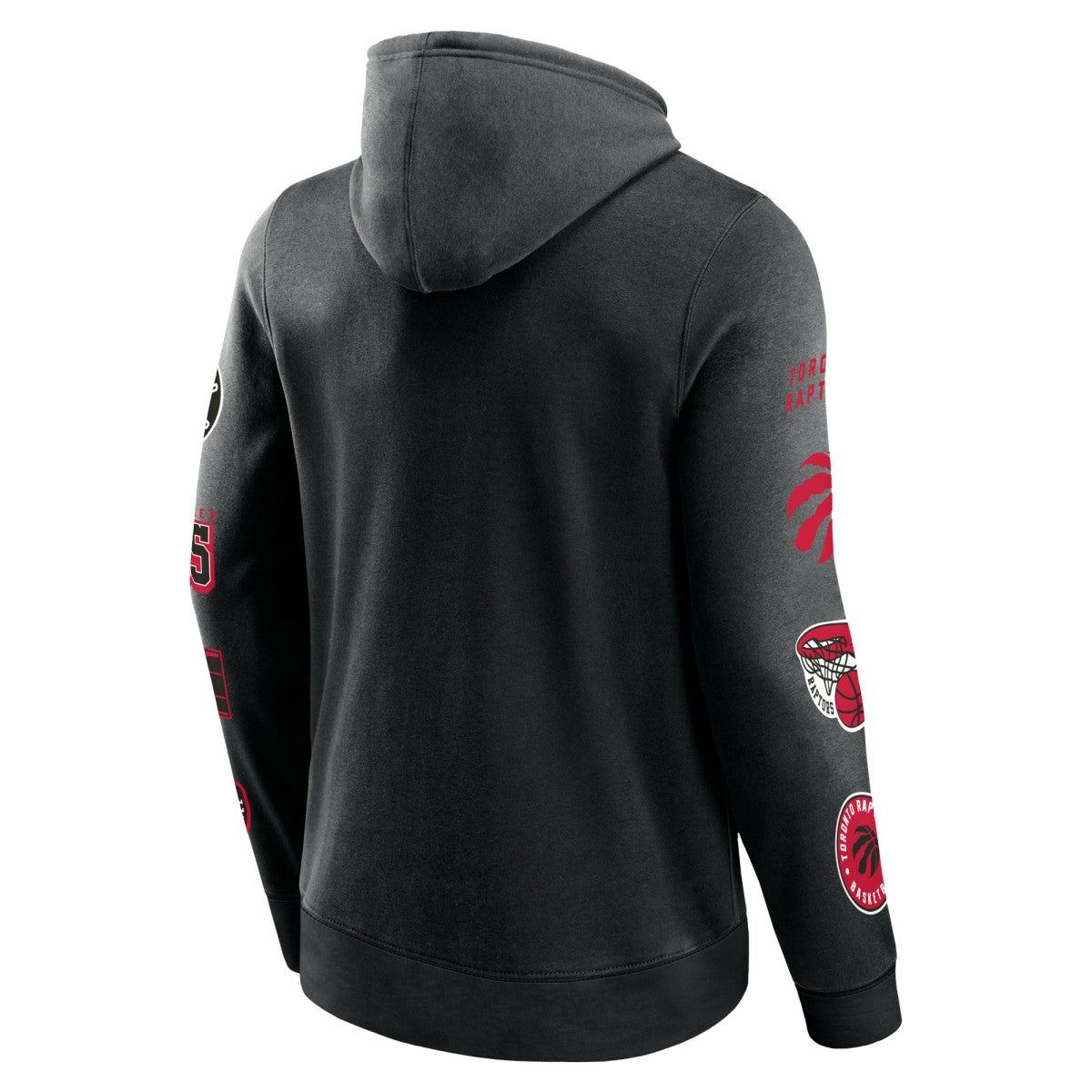 Fanatics - Toronto Raptors Home Court Pullover Hoodie - Black