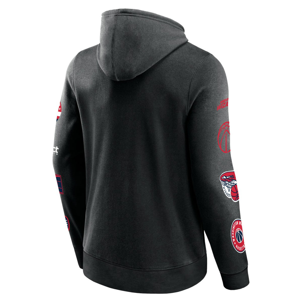 Fanatics - Washington Wizards Home Court Pullover Hoodie - Black