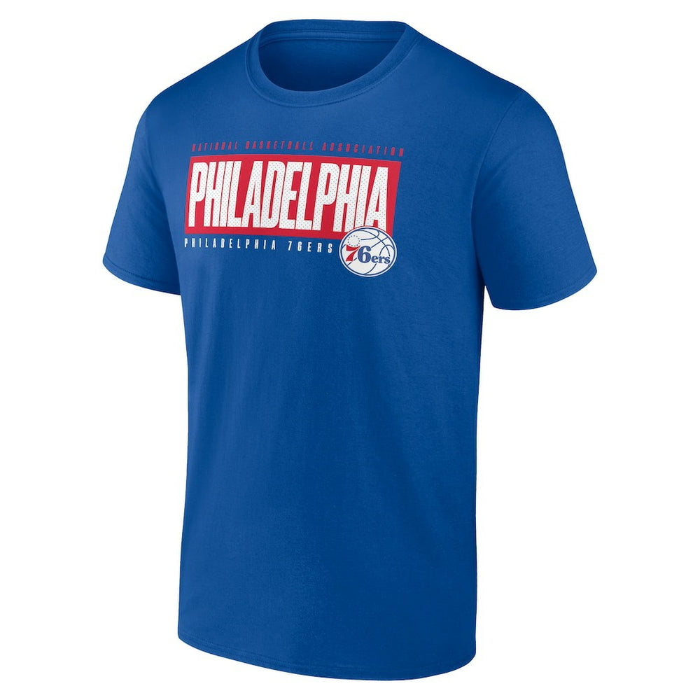 Fanatics - Philadelphia 76ers Box Out T-Shirt - Royal