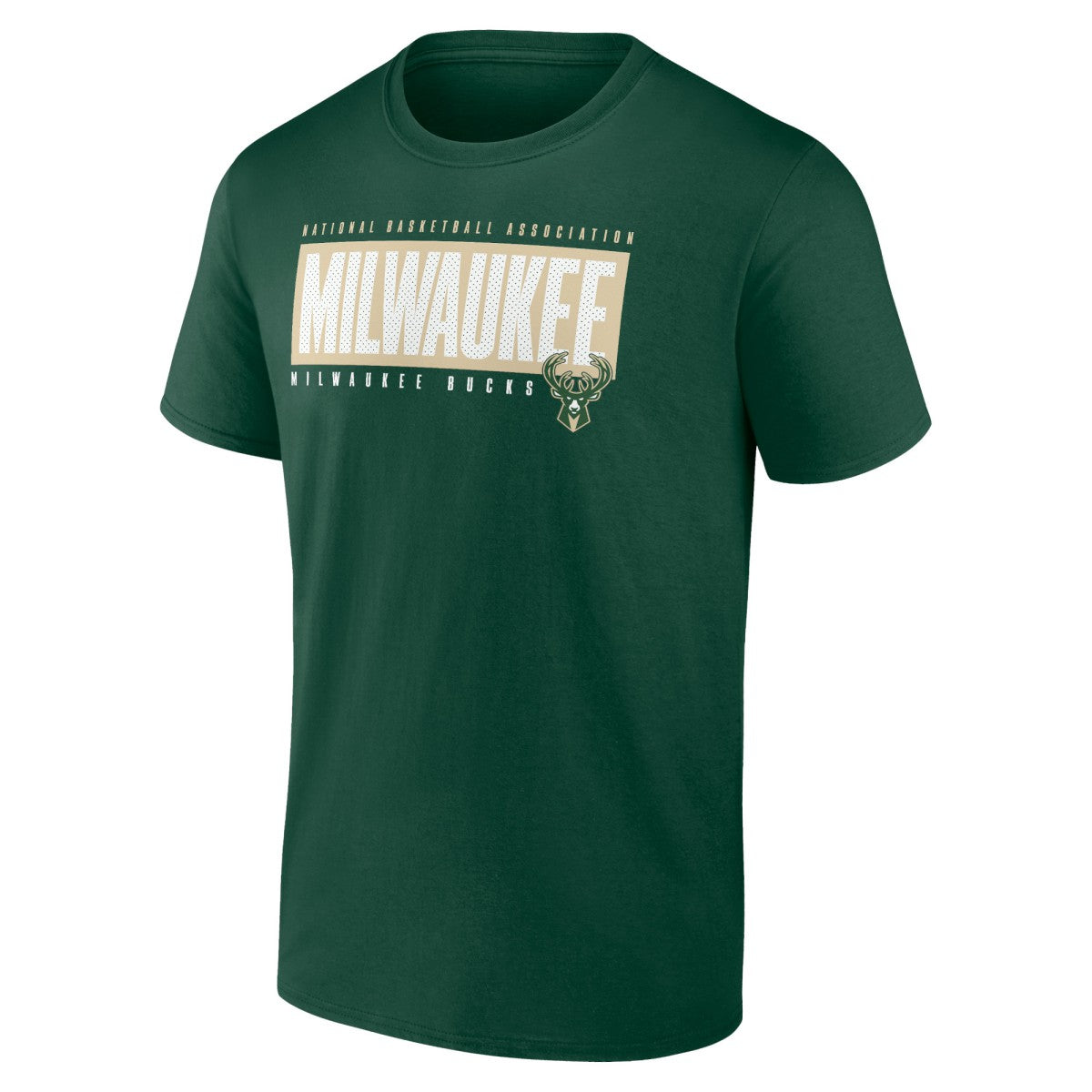 Fanatics - Milwaukee Bucks Box Out T-Shirt - Hunter Green