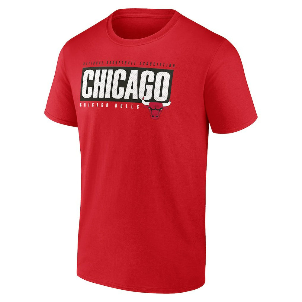 Fanatics - Chicago Bulls Box Out T-Shirt - Red