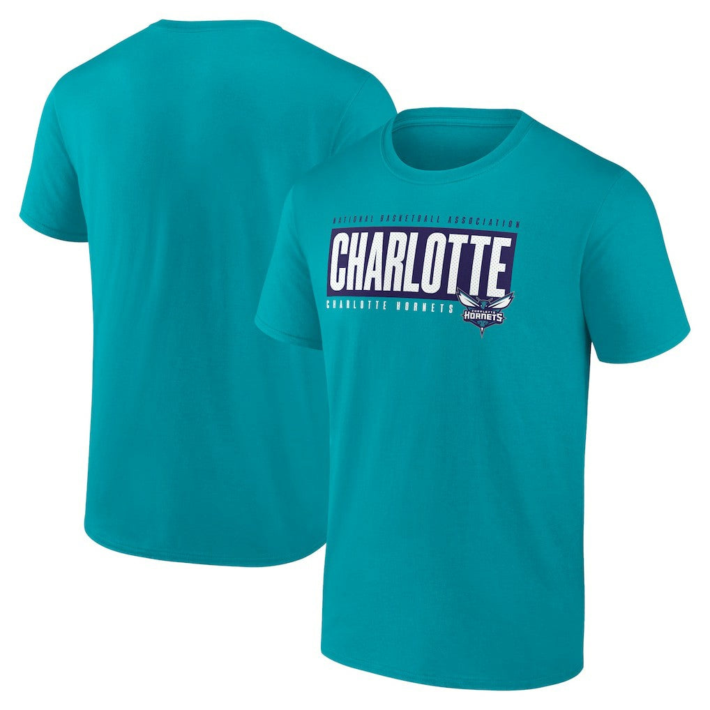 Fanatics - Charlotte Hornets Box Out T-Shirt - Teal