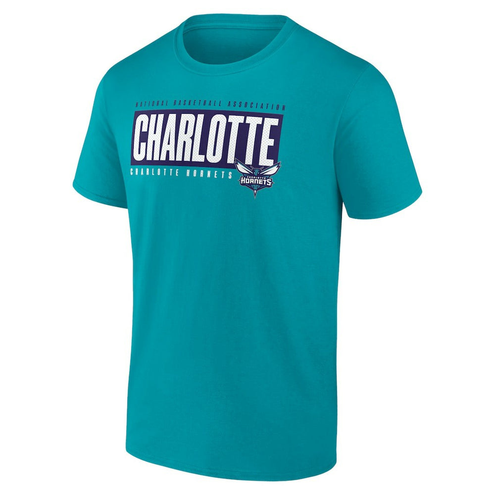 Fanatics - Charlotte Hornets Box Out T-Shirt - Teal