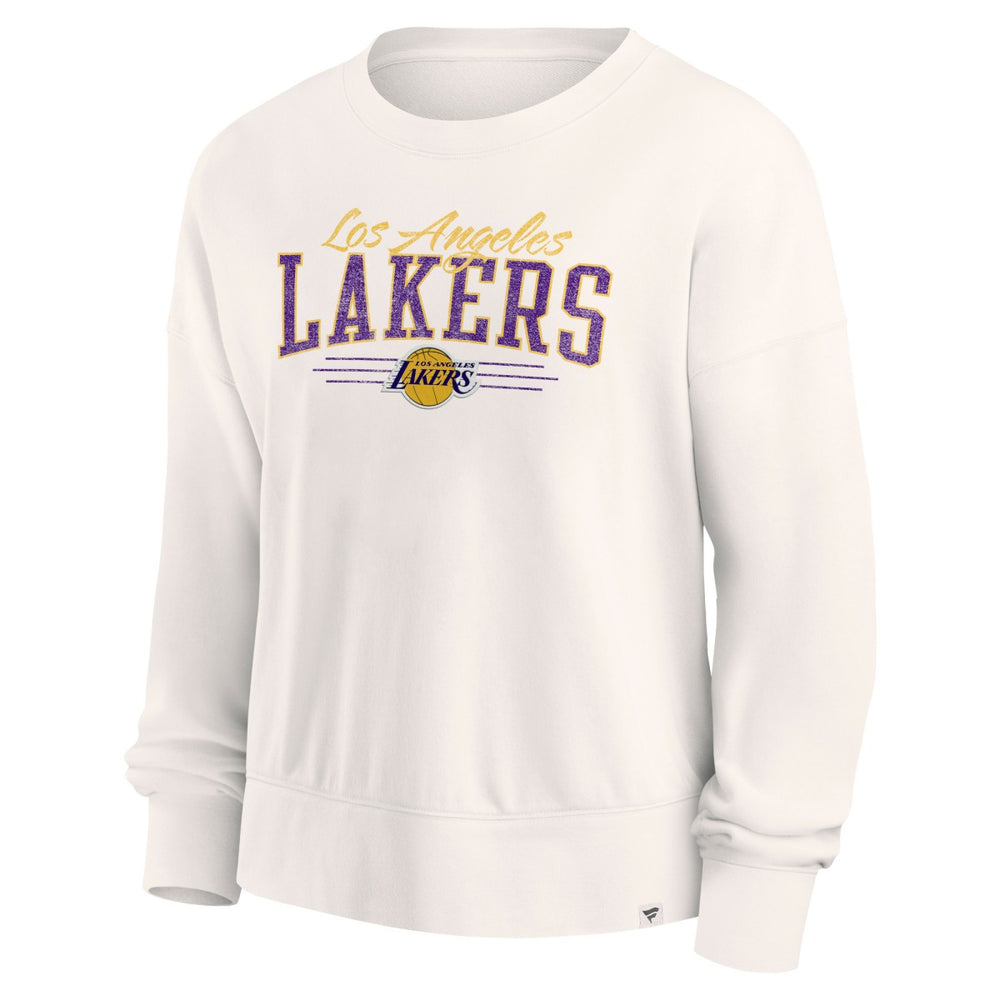 Fanatics - Los Angeles Lakers Women's Close the Game Pullover Sweatshirt - Cream