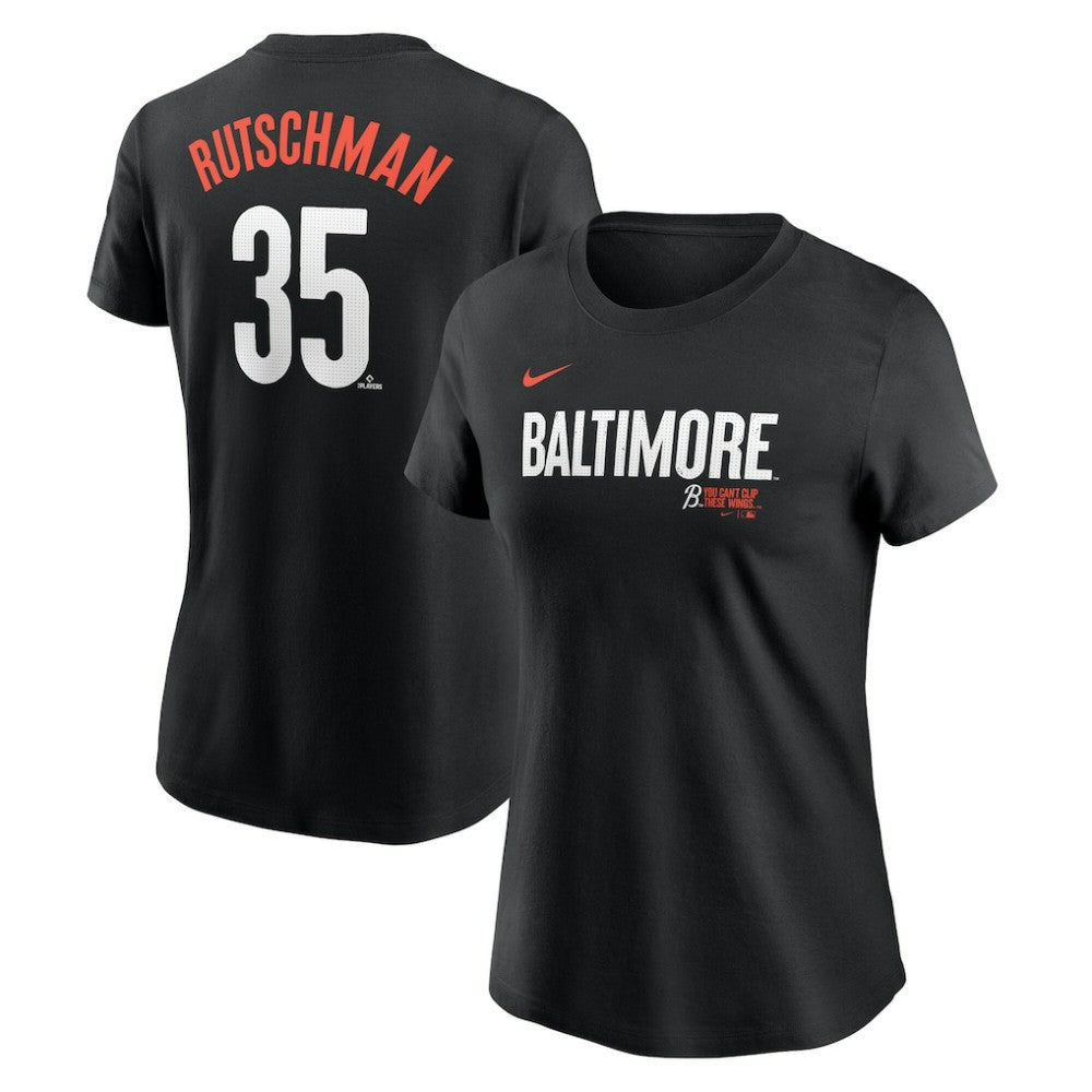 Adley Rutschman Baltimore Orioles Nike Women's City Connect Fuse Name & Number T-Shirt Online