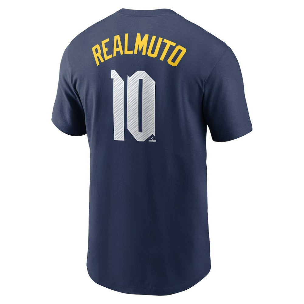 J.T. Realmuto Philadelphia Phillies Nike 2024 City Connect Fuse Player Name & Number T-Shirt Online