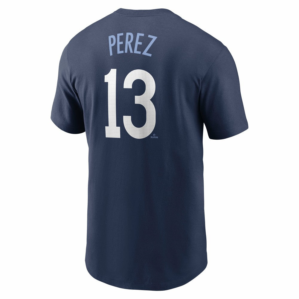 Salvador Perez Kansas City Royals Nike 2024 City Connect Fuse Name & Number T-Shirt Lifestyle