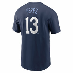 Salvador Perez Kansas City Royals Nike 2024 City Connect Fuse Name & Number T-Shirt Lifestyle