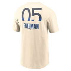 Freddie Freeman Los Angeles Dodgers Nike 2024 City Connect Fuse Name & Number T-Shirt discount
