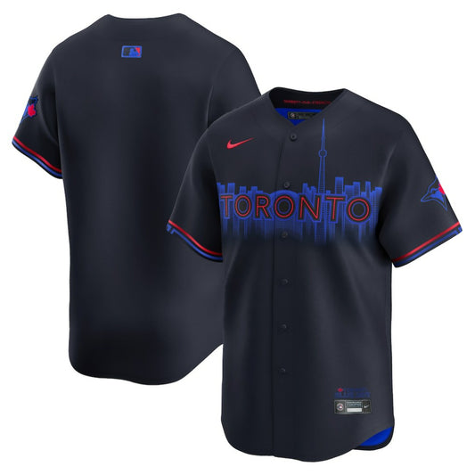 Toronto Blue Jays Nike 2024 City Connect Limited Jersey - Navy | MLB Jerseys