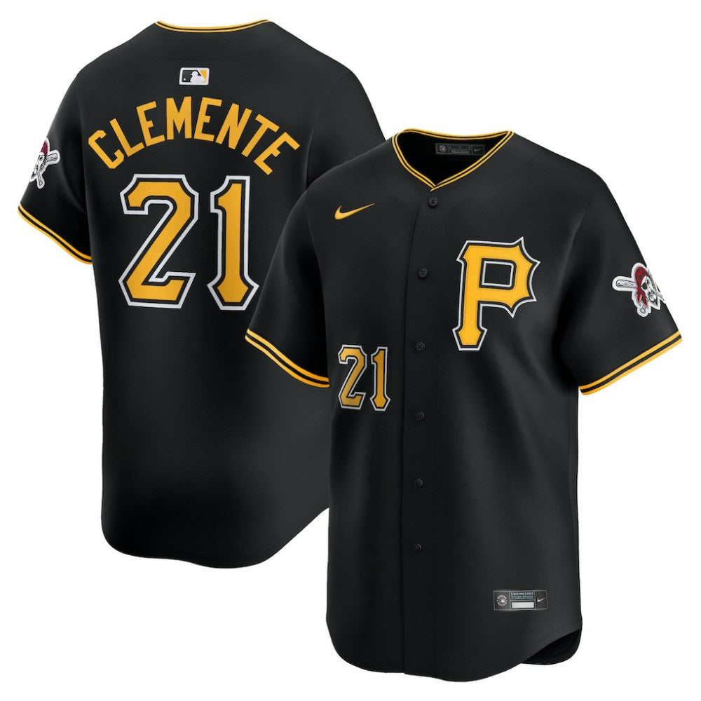 Roberto Clemente Pittsburgh Pirates Nike Alternate Limited Jersey Sale