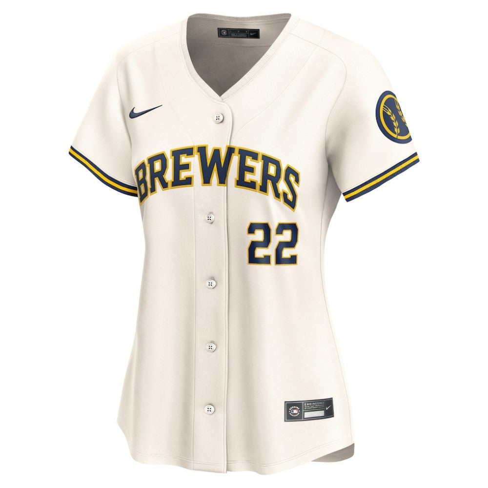 Christian Yelich Milwaukee Brewers Nike Women's Home Limited Player Jersey Sale