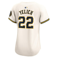 Christian Yelich Milwaukee Brewers Nike Women's Home Limited Player Jersey Sale