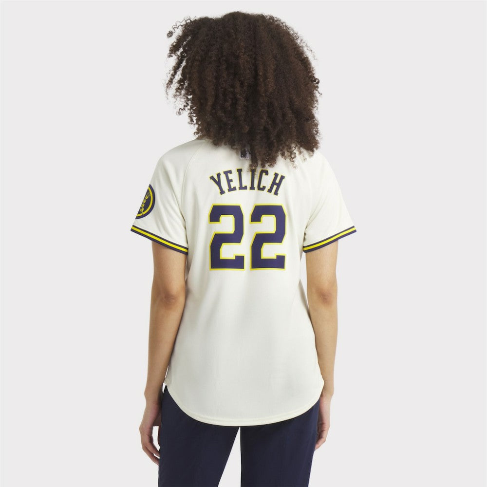 Christian Yelich Milwaukee Brewers Nike Women's Home Limited Player Jersey Sale