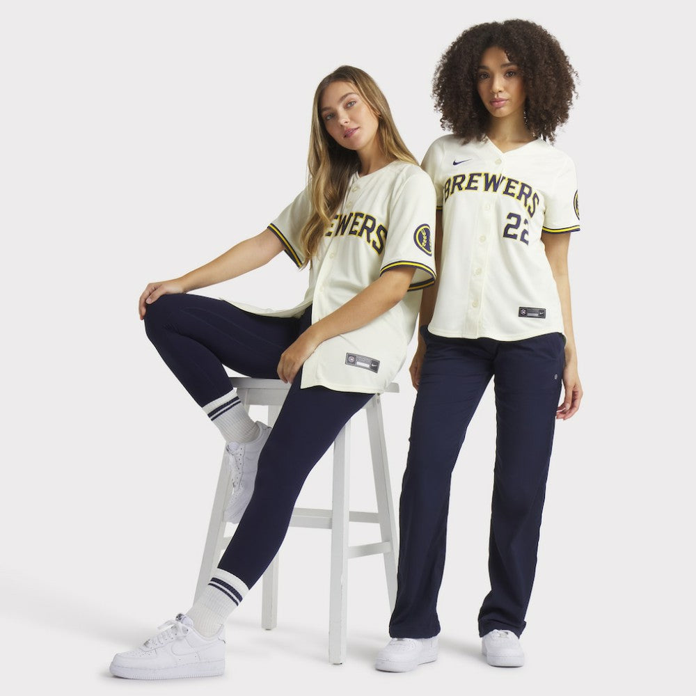 Christian Yelich Milwaukee Brewers Nike Women's Home Limited Player Jersey Sale