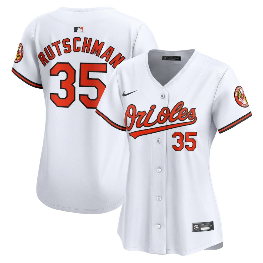 Adley Rutschman Baltimore Orioles Nike Women's Home Limited Player Jersey Online
