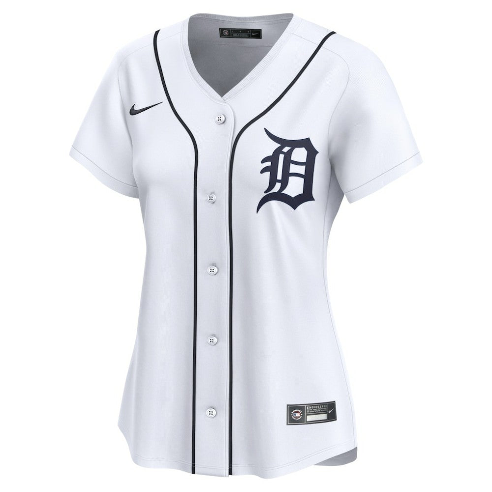Riley Greene Detroit Tigers Nike Women's Home Limited Player Jersey Lifestyle