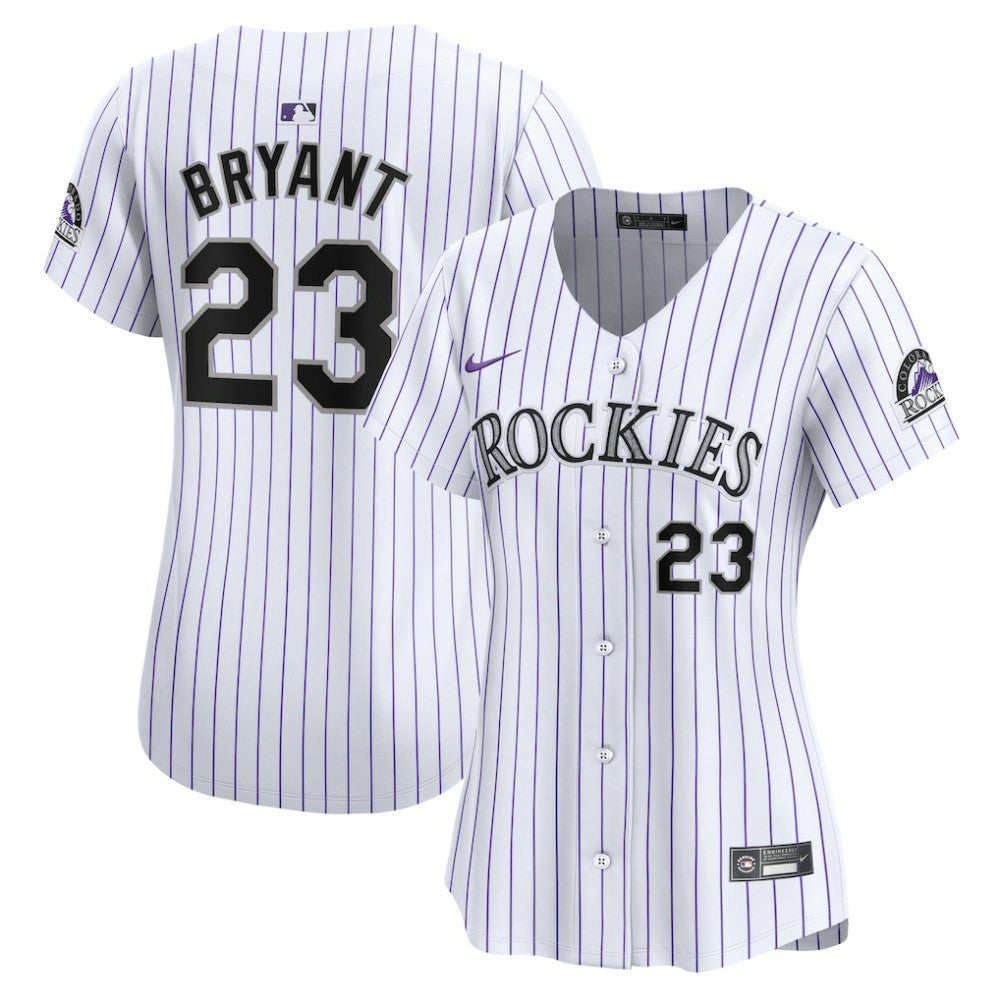Kris Bryant Colorado Rockies Nike Women's Home Limited Player Jersey - White | MLB Jerseys