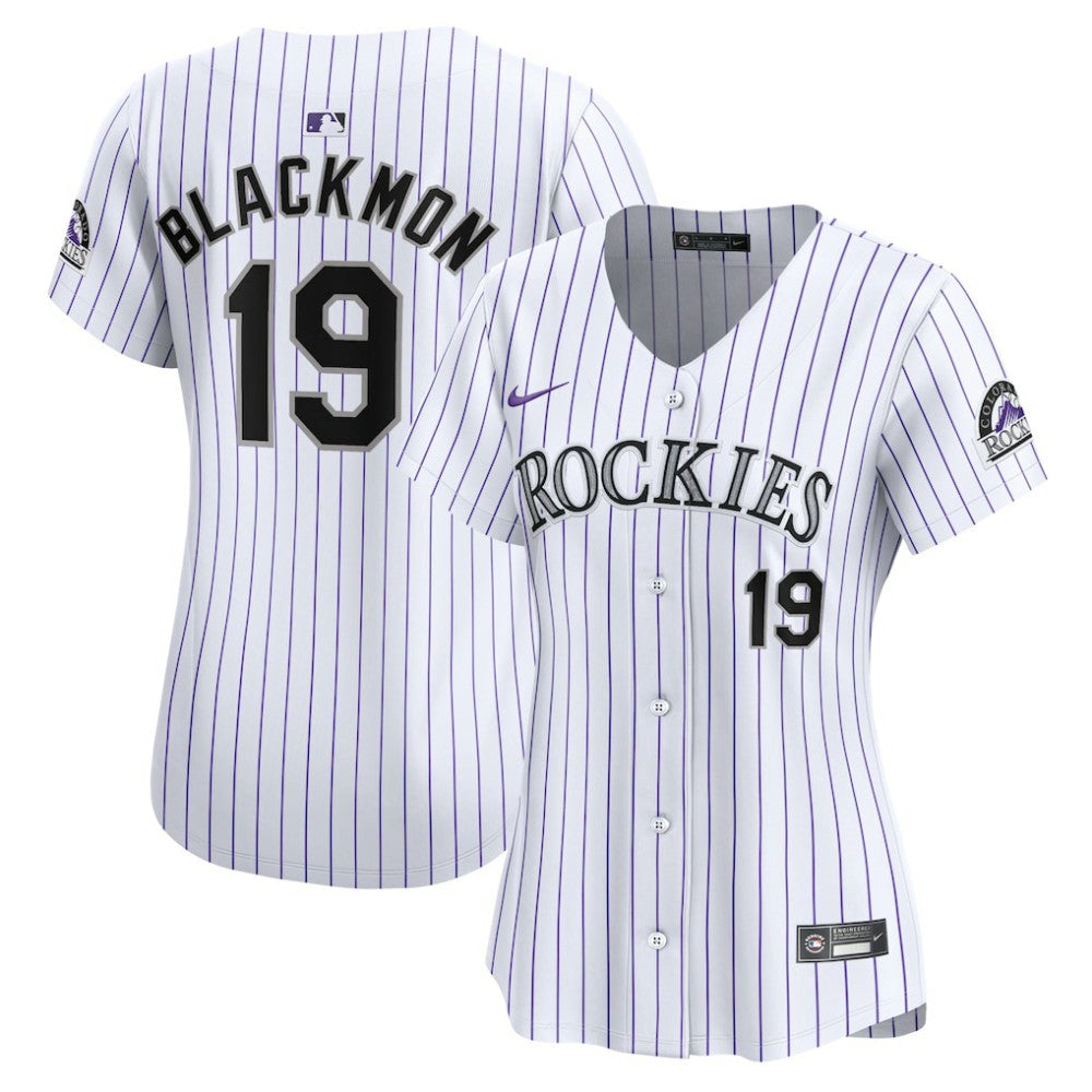 Charlie Blackmon Colorado Rockies Nike Women's Home Limited Player Jersey - White | MLB Jerseys