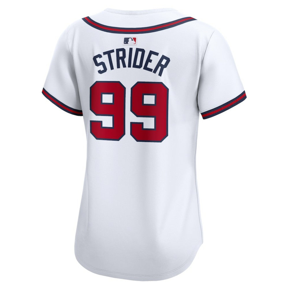 Spencer Strider Atlanta Braves Nike Women's  Home Limited Player Jersey On Sale